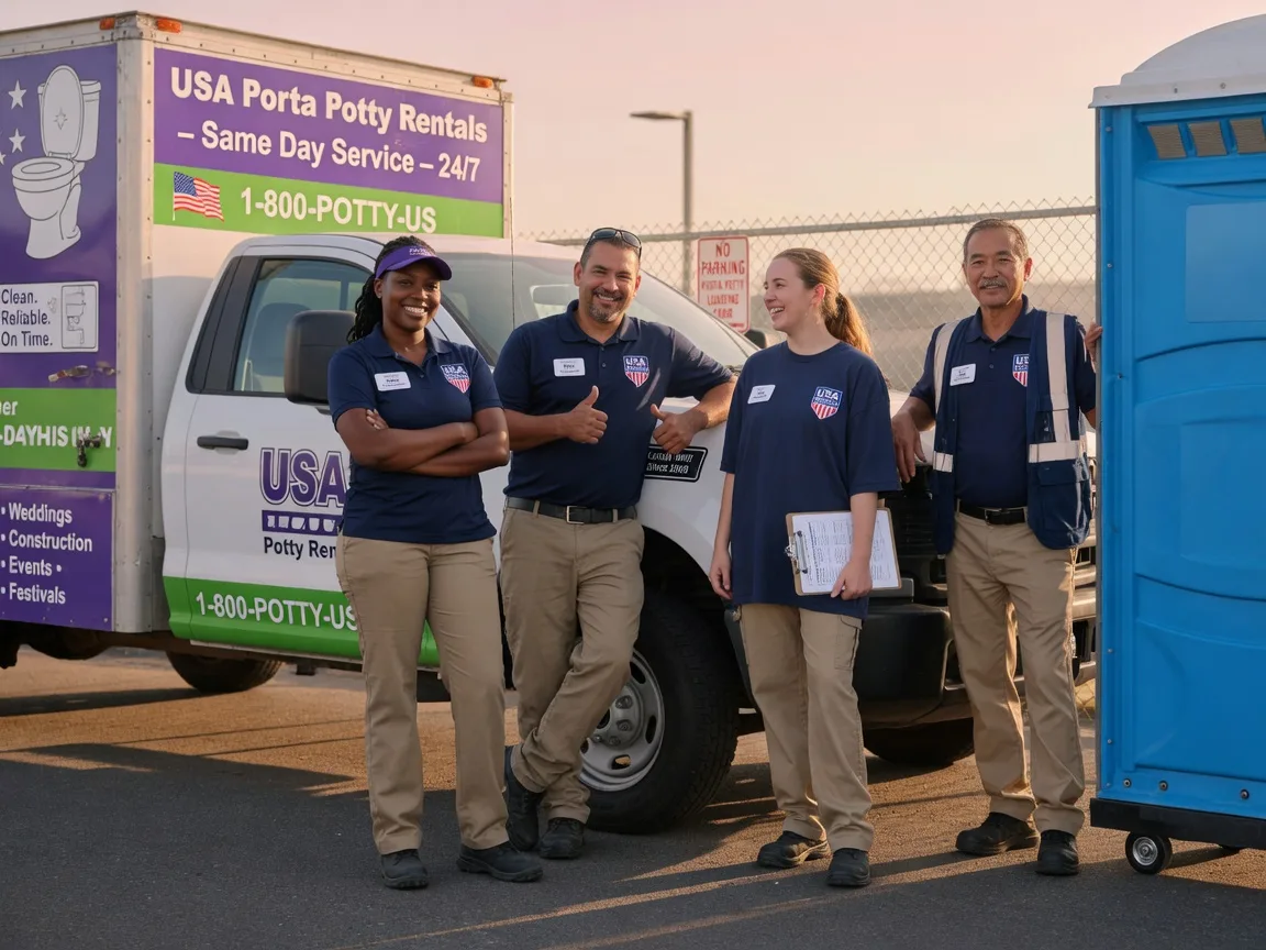 Porta Potty Rental company in Harwood, MO