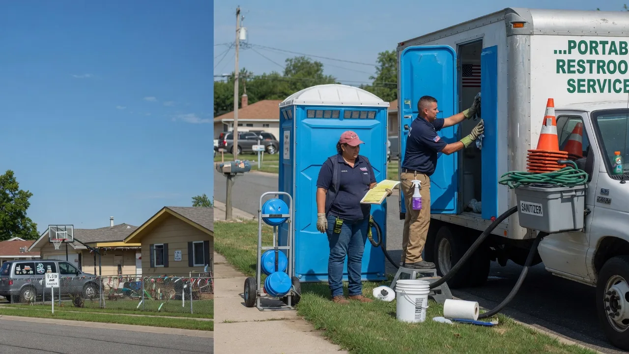 Portable Toilet Rental in Harwood, MO near me
